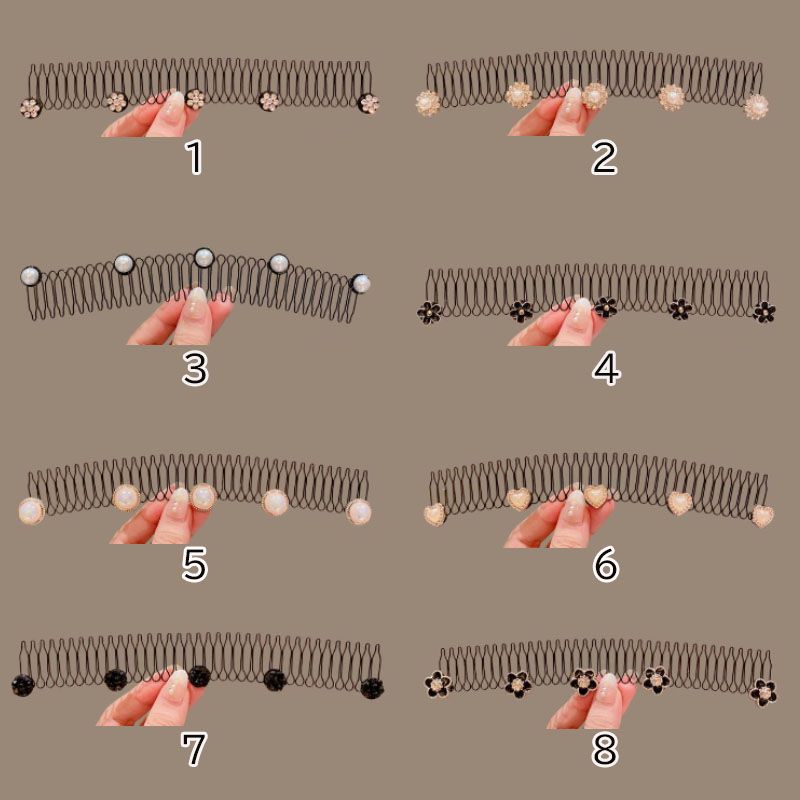 レディース キッズ カチューシャ ヘアアクセサリー 波型 前髪 飾り